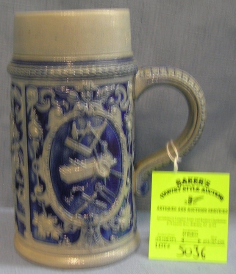 Early German beer stein