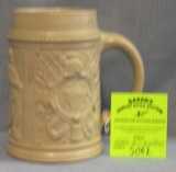 Vintage German Beer stein with early fire dept theme