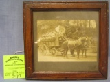 Lion Brewery horse drawn delivery wagon photo