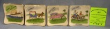 Group of souvenir dishes from Bermuda