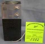 High quality RCA portable transistor radio