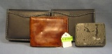 Group of 4 quality wallets and cases