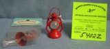 Pair of miniature lanterns one with original package