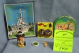 Group of vintage character collectibles
