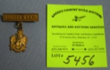 Early military medal titled Auroras Grata