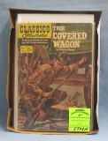 Group of vintage classic illustrated comic books