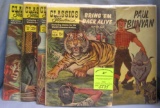 Group of vintage Classic illustrated comic books