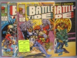 Vintage battle tide comics
