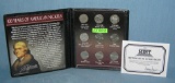 100 years of American nickels collection