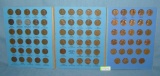 Collection of Lincoln pennies 1941 to 1964