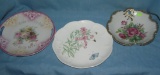 Vintage floral decorated bowls and dishes