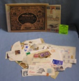 Large group of antique and vintage stamps