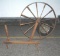 Large antique spinning wheel circa 1850's