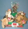 Box of vintage Beanie Babies