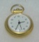 Gold toned pendant watch