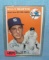 Vintage 1954 Billy Martin Topps baseball card