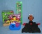 Group of 4 collectible character toys