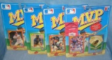 Group of MVP All Star pins and baseball card sets