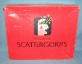 The game of Scattergories