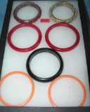 Group of quality costume jewelry bracelets