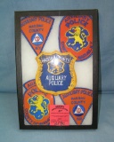 Collection of vintage Policeman's patches