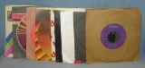 Group of vintage 45 RPM records