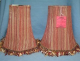 Pair of quality lamp shades