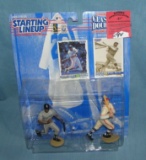 Pair of vintage Starting Lineup baseball figures