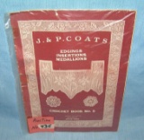 J & P Coats crochet book No. 5 designed by Anne Orr