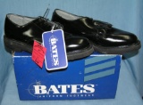 Pair of Bates high quality leather uniform shoes