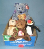 Box of vintage Beanie Babies