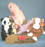 Box of vintage Beanie Babies