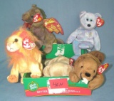 Box of vintage Beanie Babies