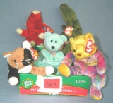 Box of vintage Beanie Babies