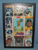 Group of vintage Reggie Jackson baseball cards
