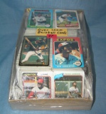 Large collection of over 1000 vintage baseball cards