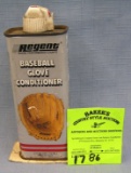 Can of leather baseball glove conditioning oil