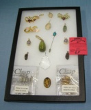 Collection of vintage costume jewelry