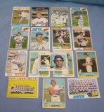 Group of early NY Mets baseball cards