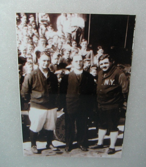 Babe Ruth and Lou Gehrig photo