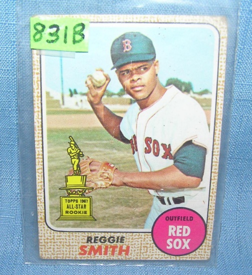 Reggie Smith rookie baseball card