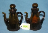 Pair of condiment servers circa late 1800's