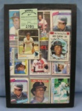 Collection of vintage Rod Carew baseball cards