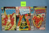 Group of 3 Marvel Human Torch comic books
