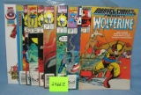 Group of vintage Marvel comic books