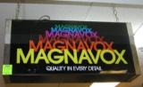 Vintage Magnavox illuminated box sign