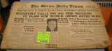 The Glens Falls Times WWII era newspaper