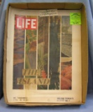 Vintage cover art for LIFE magazine