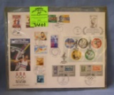 Vintage Atlanta Olympics stamp set