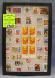 Collection of vintage US postage stamps